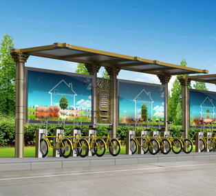 公共自行車棚 M-27