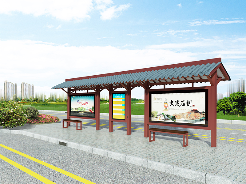 江蘇省淮安市仿古候車亭改造項目