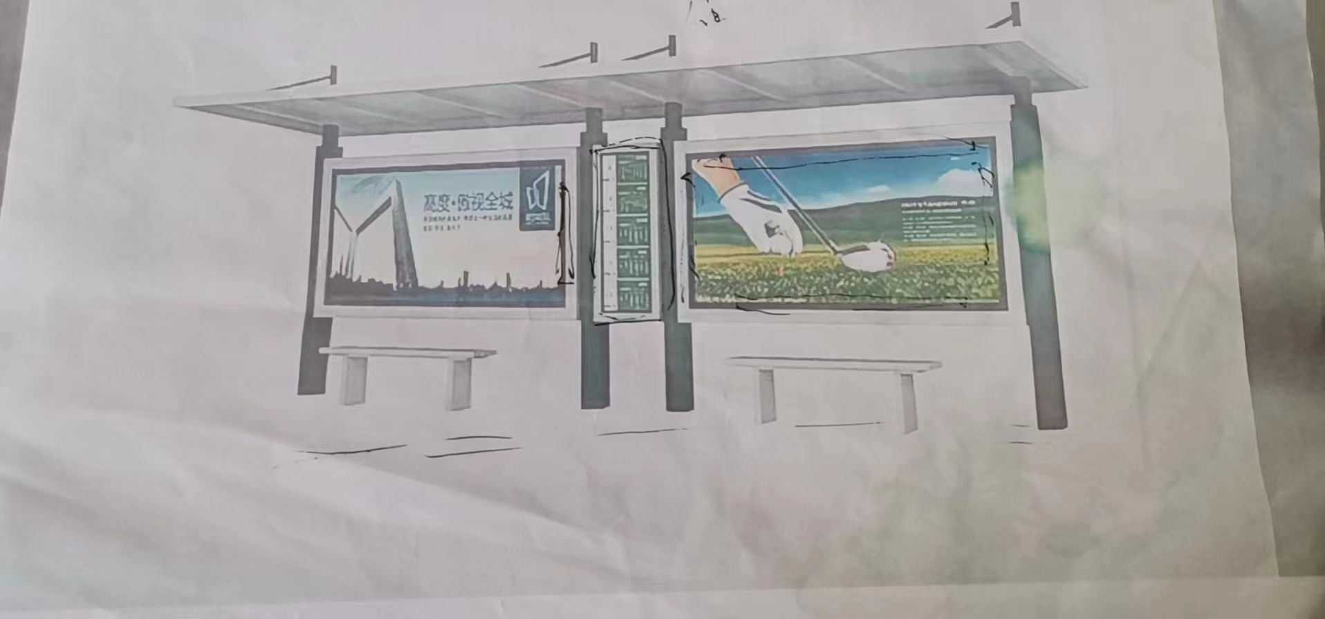 湖北恩施候車亭項(xiàng)目第三批次發(fā)貨
